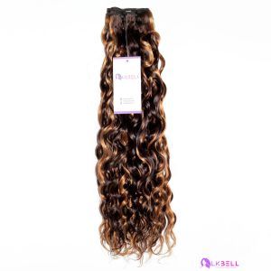 Curly Curly Hair Extensions 100% Human Hair Color #4/27
