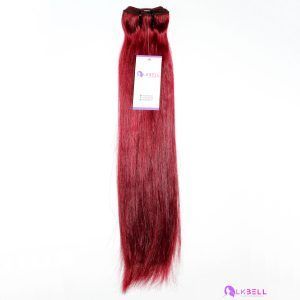100% Human Hair Straight Curtain Extensions Color #99J