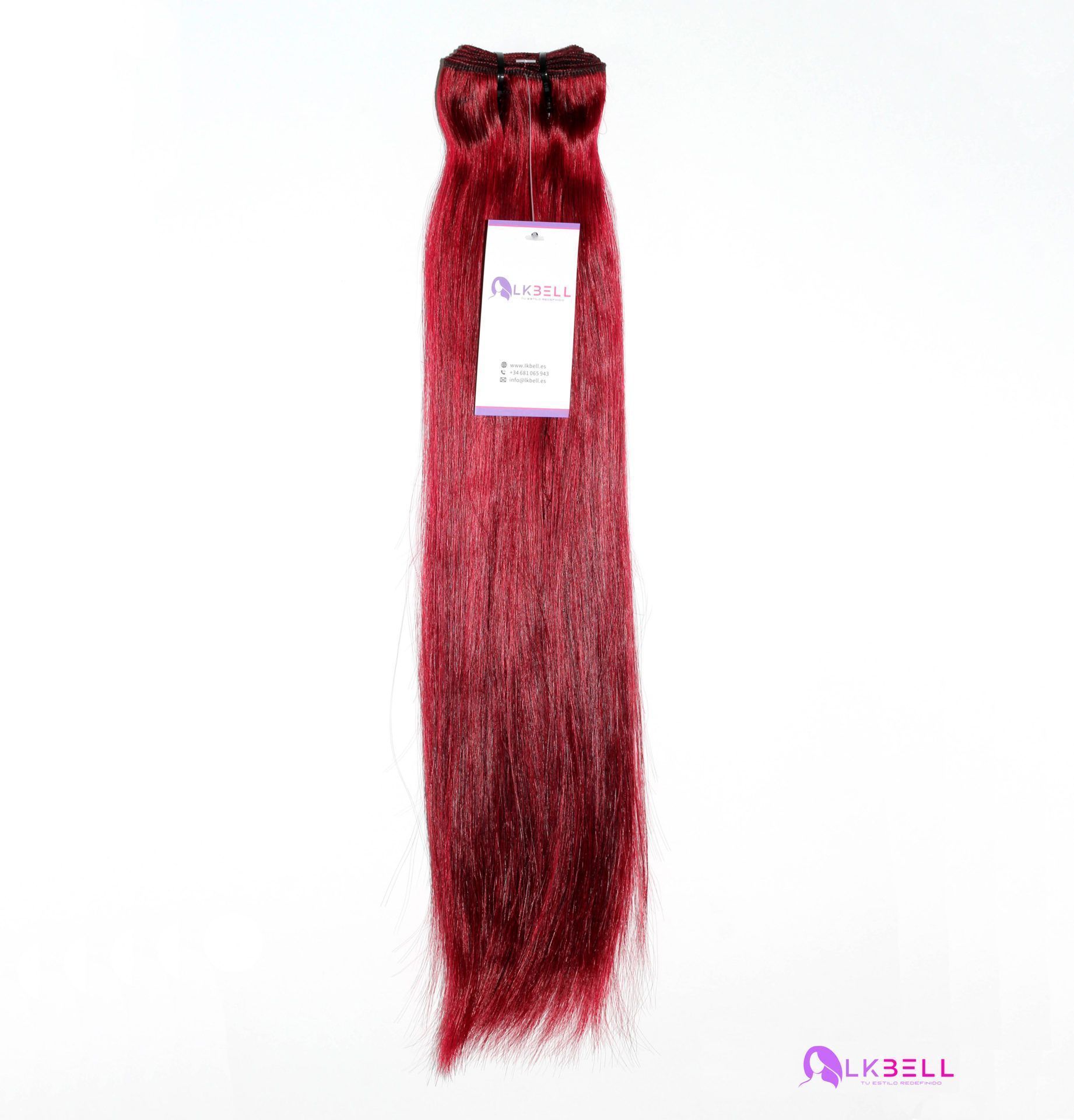 Extensiones De Cortina Lisa 100% Cabello Humano Color #99J