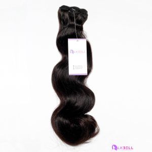 Extensiones De Cortina Ondulada 100% Cabello Humano Color negro natural