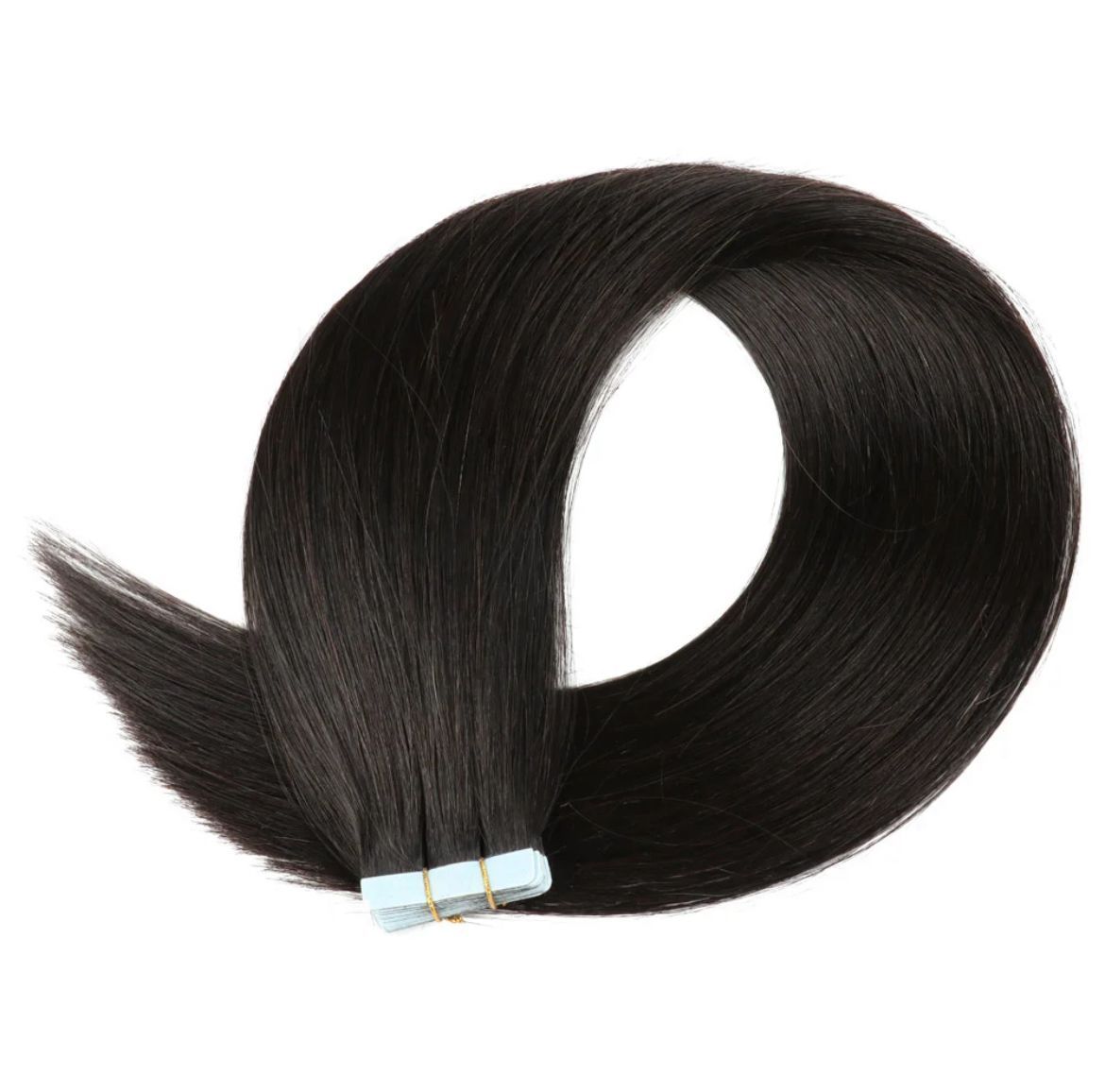 Extensions adhésives 100% cheveux humains 120g.
Longueur 50cm.
Texture lisse